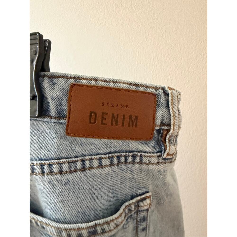 Sezane Denim Button Fly Jeans Size 46 Women's US 14 M Paris France